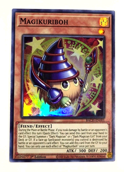 Magikuriboh - BACH-EN001 - Super Rare - 1st Edition - YuGiOh - Near Mint - Image 1