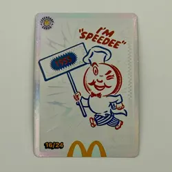 Mcdonalds 2026 Card 16/24 Legendary - (REDEEMED) - Image 1