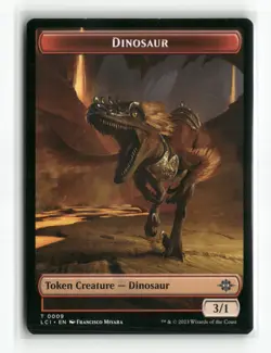 The Lost Caverns of Ixalan: Dinosaur Token (0009) - Image 1