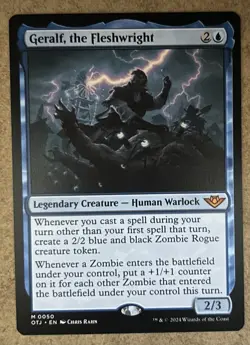 Geralf, the Fleshwright - Outlaws of Thunder Junction - NM MTG - Image 1