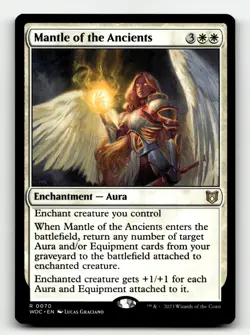 Mantle of the Ancients 70 R Commander: Wilds of Eldraine - Image 1