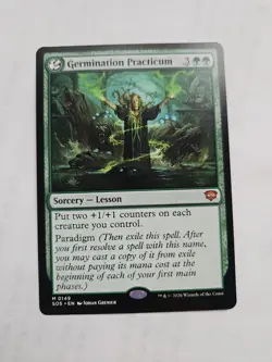 Germination Practicum Secrets of Strixhaven Mythic Magic the Gathering MtG - Image 1