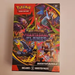 Pokemon TCG: Mega Evolution Phantasmal Flames Booster Bundle Box - Image 1