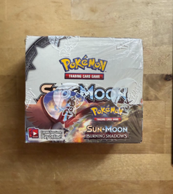 Pokemon Sun & Moon Burning Shadows Booster Box Factory Sealed 36 Packs - Image 1