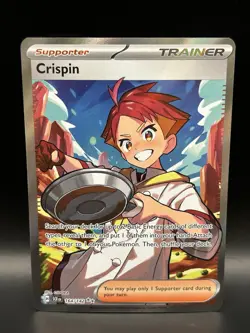 Crispin 164/142 - Pokemon Stellar Crown Card - NM - Image 1
