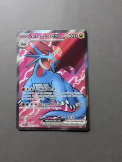 Pokemon TCG Salamence Ex 177/159 Full Art Holo Rare Journey Together English - Image 1