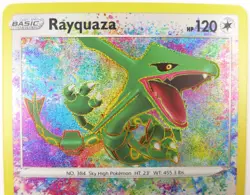 Rayquaza 138/185 SWSH04: Vivid Voltage Holo NM Pokemon TCG - Image 2