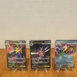 Pokemon Mega Starmie EX Holo Card Lot (3) English - Image 1