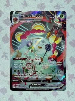 Pokemon TCG Orbeetle VMAX TG13/TG30 Lost Origin Ultra Rare Holo 310 HP - Image 1