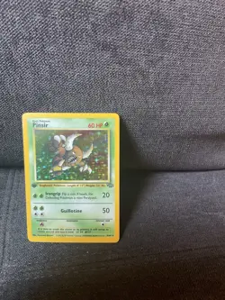Pokemon Pinsir Jungle 1st Edition Holo Rare 9/64 - Image 3