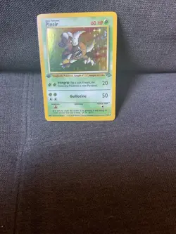 Pokemon Pinsir Jungle 1st Edition Holo Rare 9/64 - Image 4