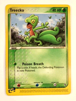 Treecko - 75/109 - Ruby and Sapphire - Vintage Pokemon Card - Image 1