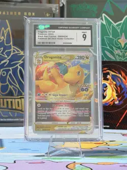 Dragonite V Star Pokemon 2022 Blackstar Promos Swsh 236 Mint 9 Cgc - Image 1