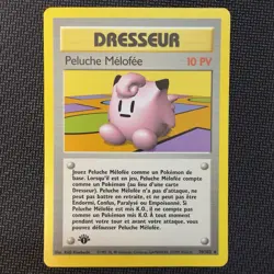 Clefairy Doll 70/102 French 1st Edition Base Set Pokemon Peluche Melofee NM/LP - Image 1