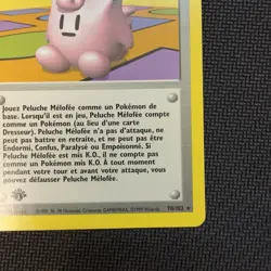 Clefairy Doll 70/102 French 1st Edition Base Set Pokemon Peluche Melofee NM/LP - Image 4