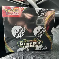 Pokemon Mega Evolution Perfect Order Booster Box English TCG Sealed - Image 1