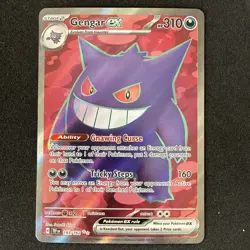 Gengar ex 193/162 Pokemon Temporal Forces Ultra Rare NM - Image 1