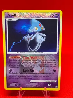 Pokemon Legends Awakened Azelf Reverse Holo League Promo Crosshatch 19/146 - Image 5