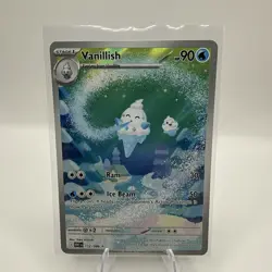 Vanillish 112/086 Sv: White Flare Holo Illustration Rare Near Mint Pokemon TCG - Image 2