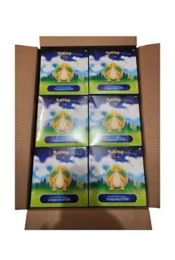 Pokemon GO Dragonite VSTAR Premier Deck Holder Collection 6-Box CASE SEALED!! - Image 1