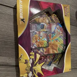 Pokemon TCG: Alakazam V Collection Box - Factory Sealed - Image 1