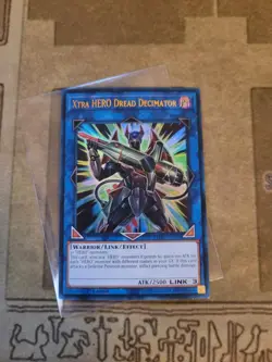 YUGIOH XTRA HERO DREAD DECIMATOR LEHD-ENA00 ULTRA 1ST ED NM/VLP - Image 1