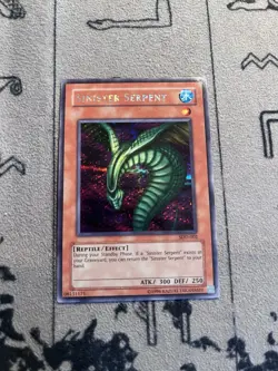 Yu-Gi-Oh! Sinister Serpent SDD-002 Secret Rare Limited Edition NM - Image 1
