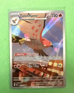 Talonflame 091/088 Illustration Rare Pokemon Perfect Order Card NM Free Shipping - Image 3