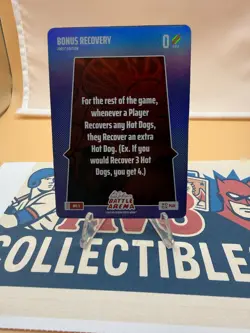 RARE BONUS RECOVERY REFRACTOR/FOIL PLAY CARD 2026 Bo Jackson Battle Arena #BPL-3 - Image 1