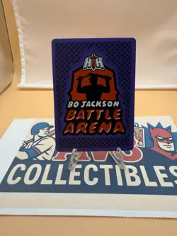 RARE BONUS RECOVERY REFRACTOR/FOIL PLAY CARD 2026 Bo Jackson Battle Arena #BPL-3 - Image 2