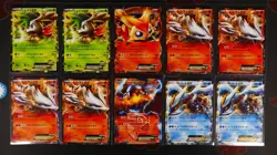 MP/DMG JAPANESE Pokemon BW BLACK&WHITE era Holo EX 30-Card LOT Rare R Deck EBB#2 - Image 2