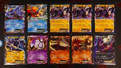 MP/DMG JAPANESE Pokemon BW BLACK&WHITE era Holo EX 30-Card LOT Rare R Deck EBB#2 - Image 4