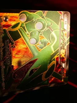 LP/MP Japanese FULL ART Pokemon RAYQUAZA EX Card DRAGON BLAST Set #053/050 BW5#1 - Image 3