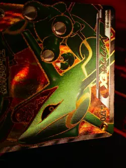 LP/MP Japanese FULL ART Pokemon RAYQUAZA EX Card DRAGON BLAST Set #053/050 BW5#1 - Image 4