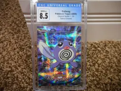 Poliwag Topps Chrome series 1 TEKNO cgc 8.5 NM MINT+ Pokemon 2000 psa card 60 - Image 1