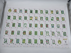 MetaZoo Non Holo Wilderness Playing Cards WPT Uncut Sheet MZ0519 - Image 1