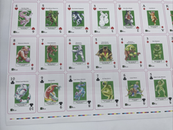 MetaZoo Non Holo Wilderness Playing Cards WPT Uncut Sheet MZ0519 - Image 2