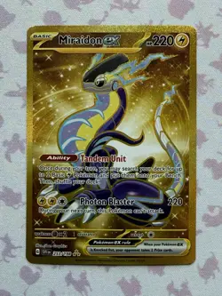 Miraidon EX Holo Ultra Rare Card 253/198 Scarlet & Violet Base Set - Image 1