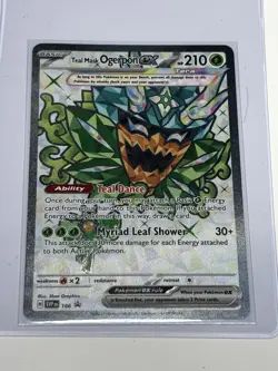Teal Mask Ogerpon ex 166 Sv: Scarlet & Violet Promo Cards Holo - Image 1
