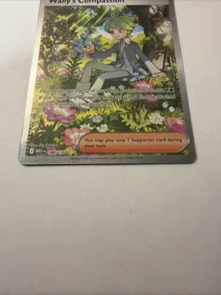 Pokemon TCG Mega Evolution Wally's Compassion Trainer Card 186/132 - Image 2