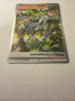 Pokemon TCG Mega Evolution Wally's Compassion Trainer Card 186/132 - Image 3