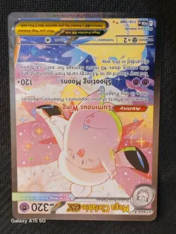 Mega Clefable EX SIR 119/088 Perfect Order English Pokemon Card NM +2 More Cards - Image 4