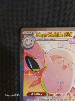 Mega Clefable EX SIR 119/088 Perfect Order English Pokemon Card NM +2 More Cards - Image 5