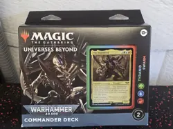 Tyranid Swarm MTG Universes Beyond Warhammer 40K Commander Deck Magic Gathering - Image 1