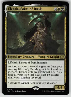 Elenda, Saint of Dusk Normal R Foundations 119 NM - Image 1