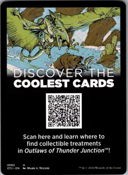 Angel Token 2 Token Outlaws of Thunder Junction Magic: The Gathering LP - Image 2