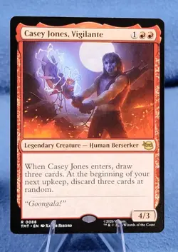 MTG Teenage Mutant Ninja Turtles: Casey Jones, Vigilante Non-Foil 🔮 B - Image 1