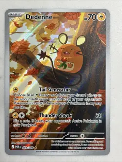 Dedenne 093/088 Illustration Rare Pokemon TCG Perfect Order - Image 1