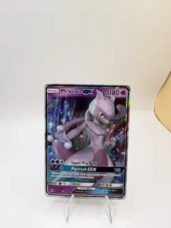 Pokemon Mewtwo GX Ultra Rare Hidden Fates 31/68 NM - Image 1