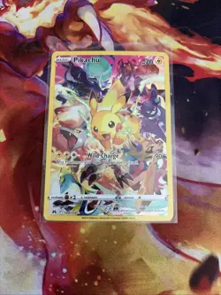 Pikachu Full Art Holo Secret Rare 160/159 Crown Zenith Pokemon TCG Card (3) - Image 1